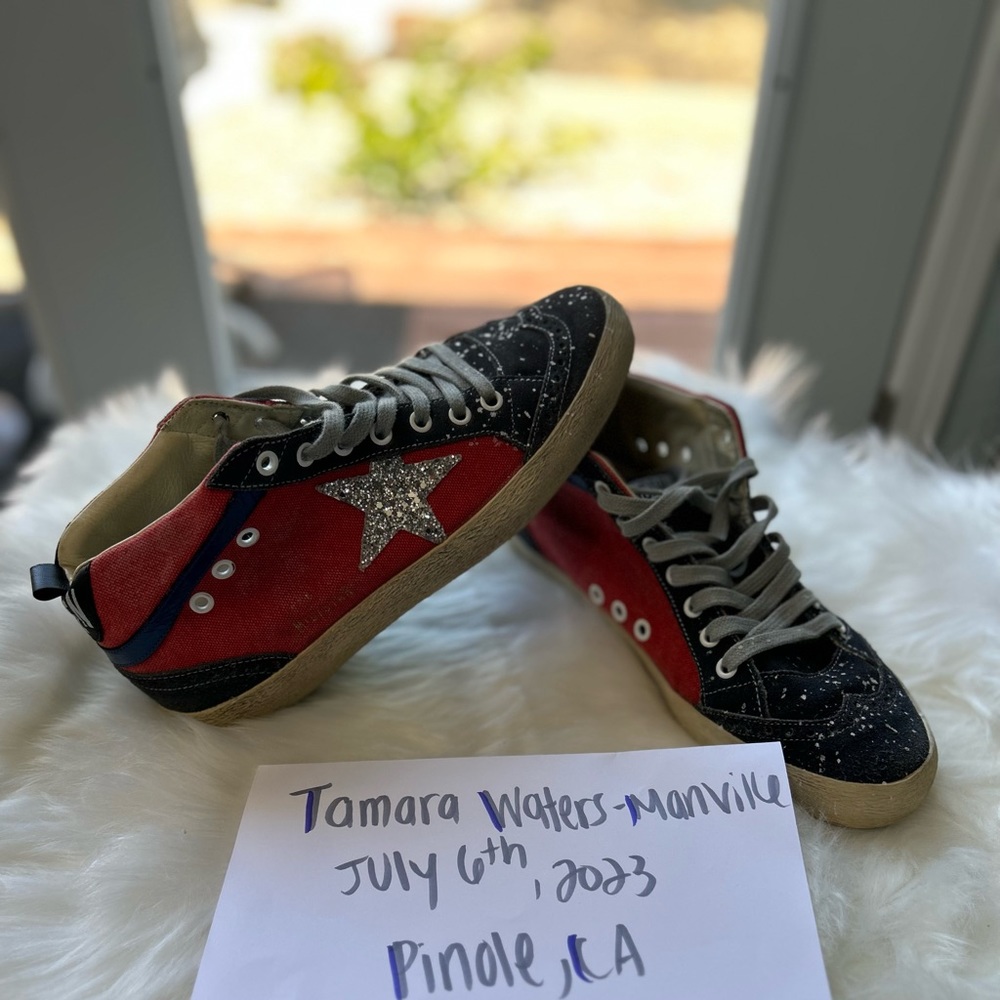 💫Size 40 Paint Splatter with Glitter star MIDS